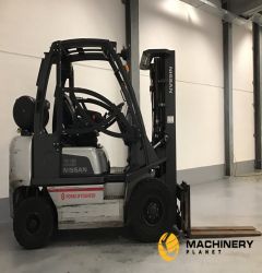 2012 NISSAN U1D2A25LQ Forklift 880008373