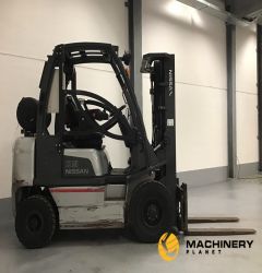 2012 NISSAN U1D2A25LQ Forklift 880008369