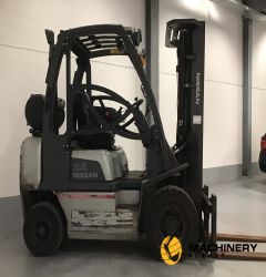 2012 NISSAN U1D2A25LQ Forklift 880008357