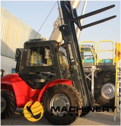 2017 Rough Terrain Forklifts, 5 Ton, 2WD (Perkins)Duplex mast 4000mm