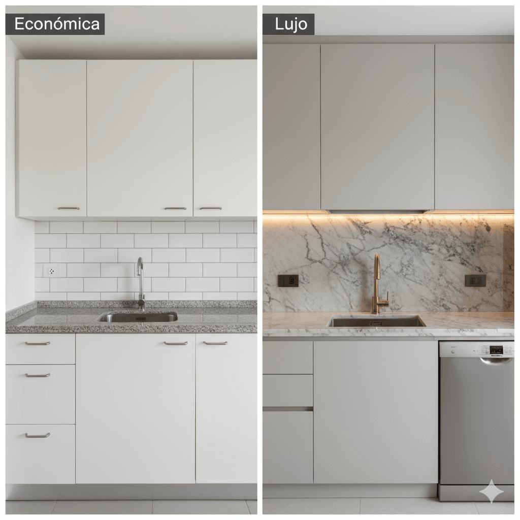 ¿Remodelación de Lujo vs. Económica? Entiende las Diferencias de Precio