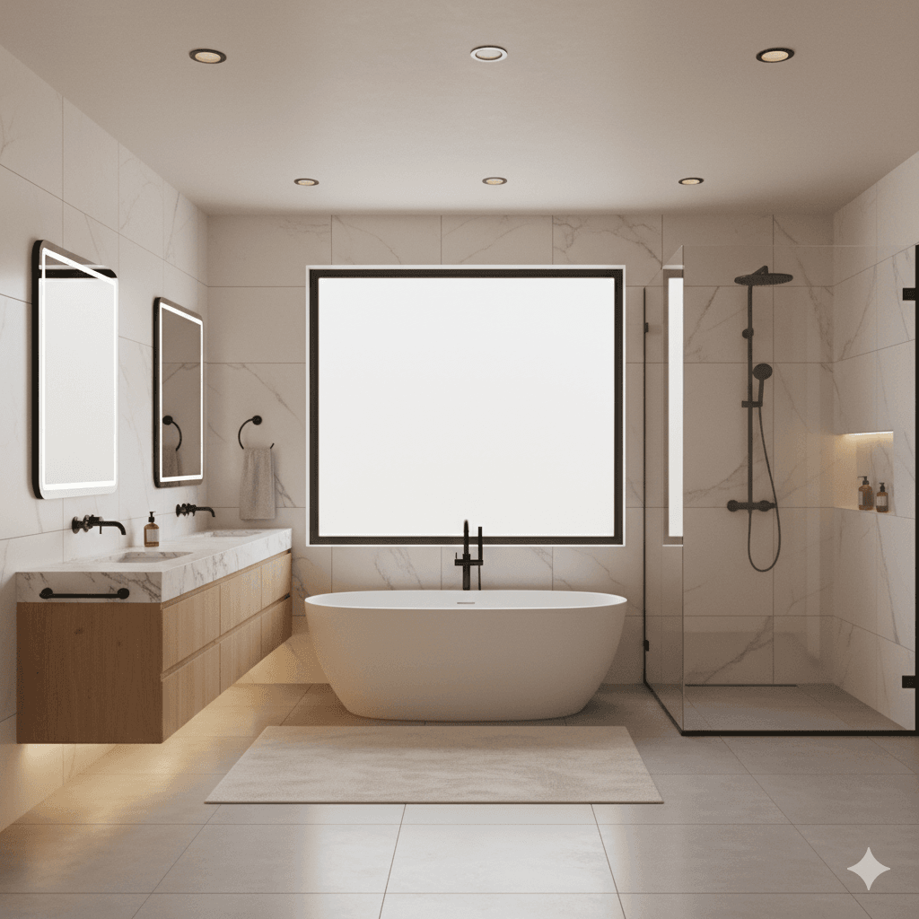 Baños principales/suite