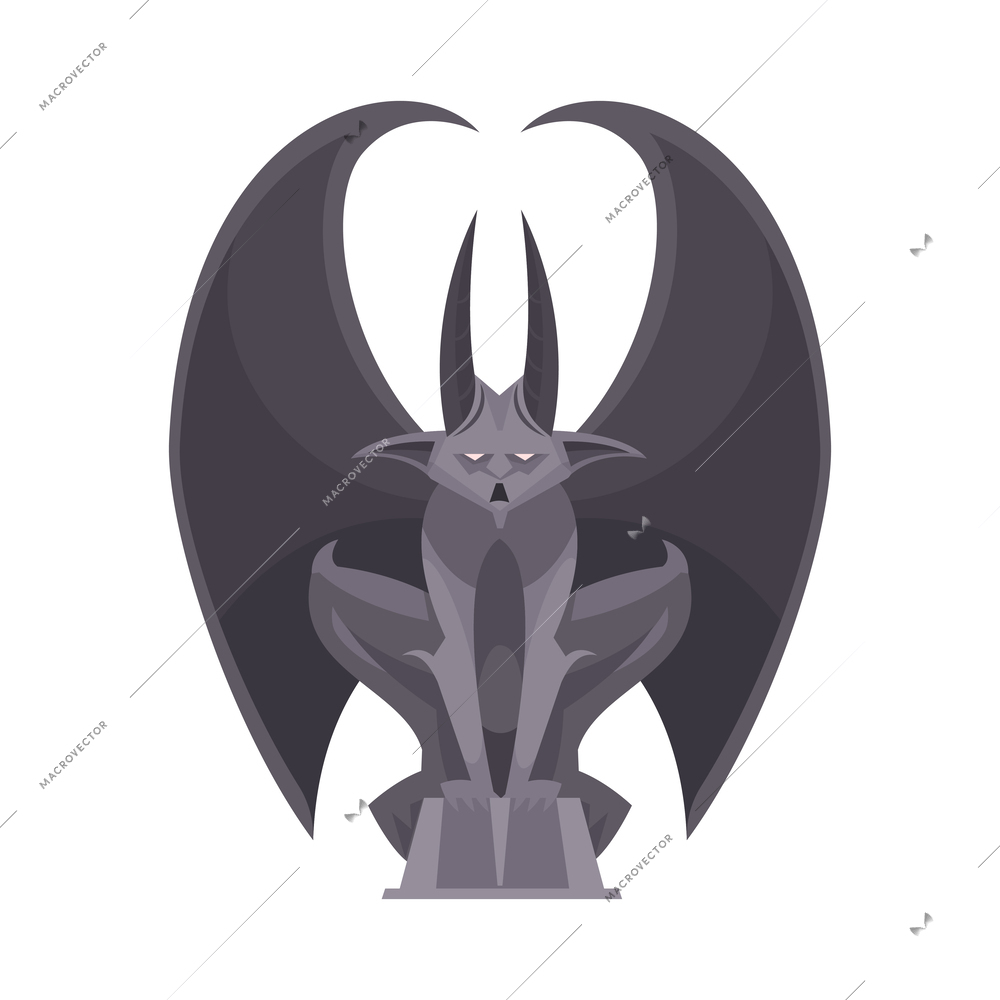 Evil fairy tails characters composition with isolated cartoon style fantasy evil character isolated on blank background vector illustration