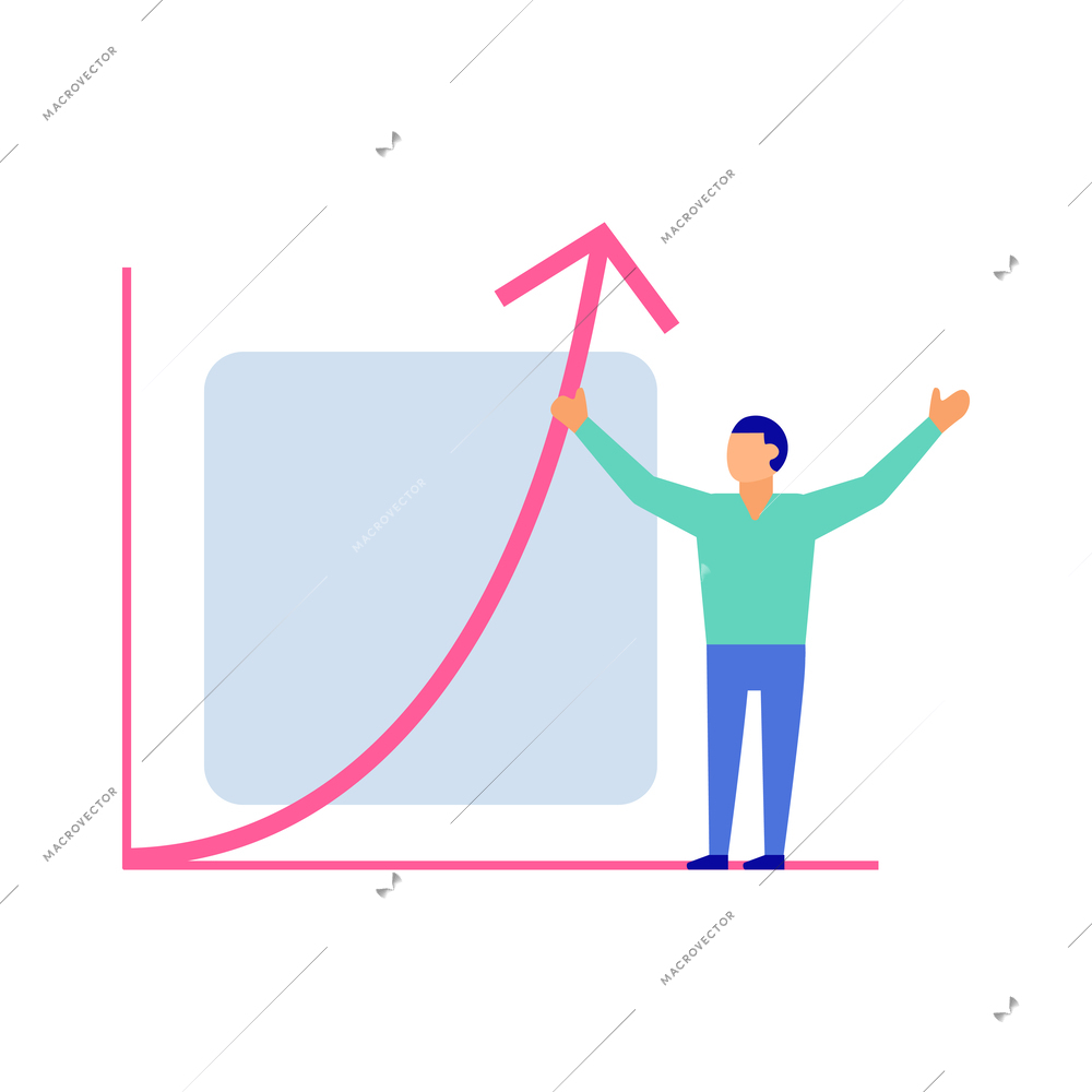 Data analytics diagrams graphic results presentation analysis tools techniques decision making flat composition vector illustration