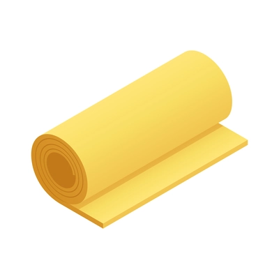 Construction materials isometric composition with hardware and building supplies on blank background vector illustration