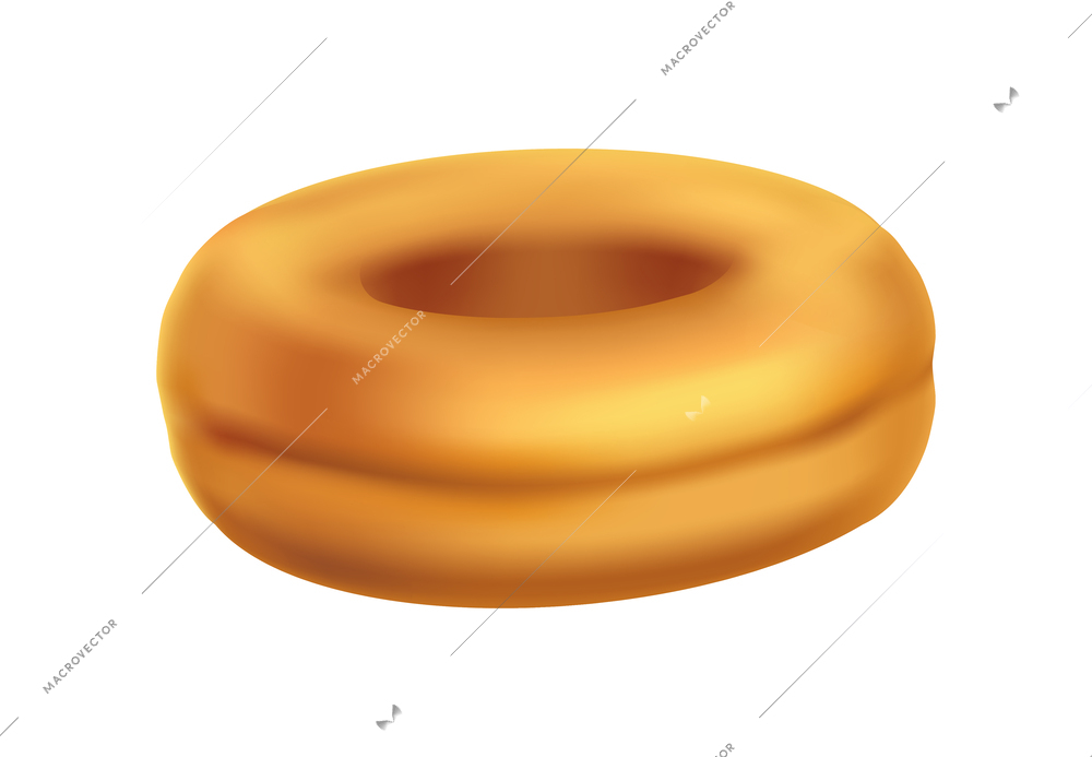 Biscuits donuts cookies frosting variations constructor realistic composition with isolated image vector illustration