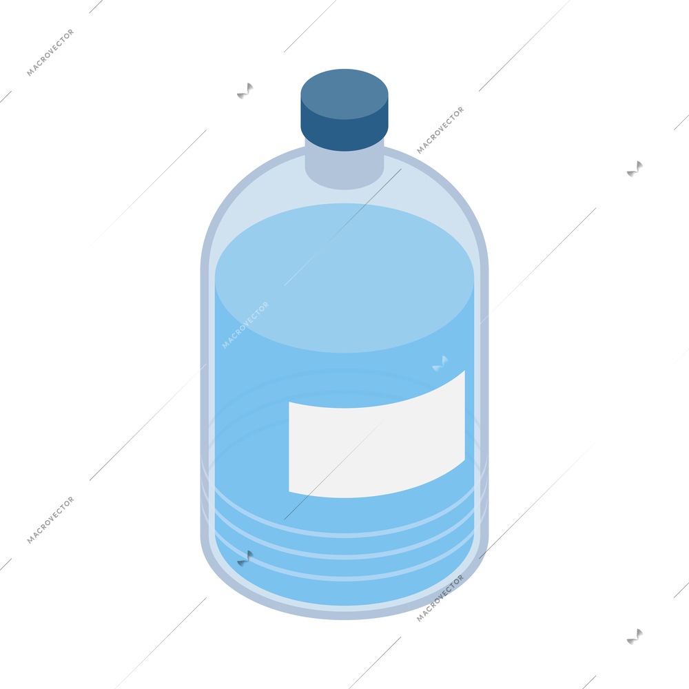 Water cleaning systems composition with view of purification equipment isolated on blank background vector illustration