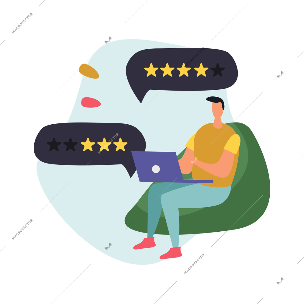 CRM customer relationship management flat composition with conceptual clients engagement icons gadgets and people vector illustration