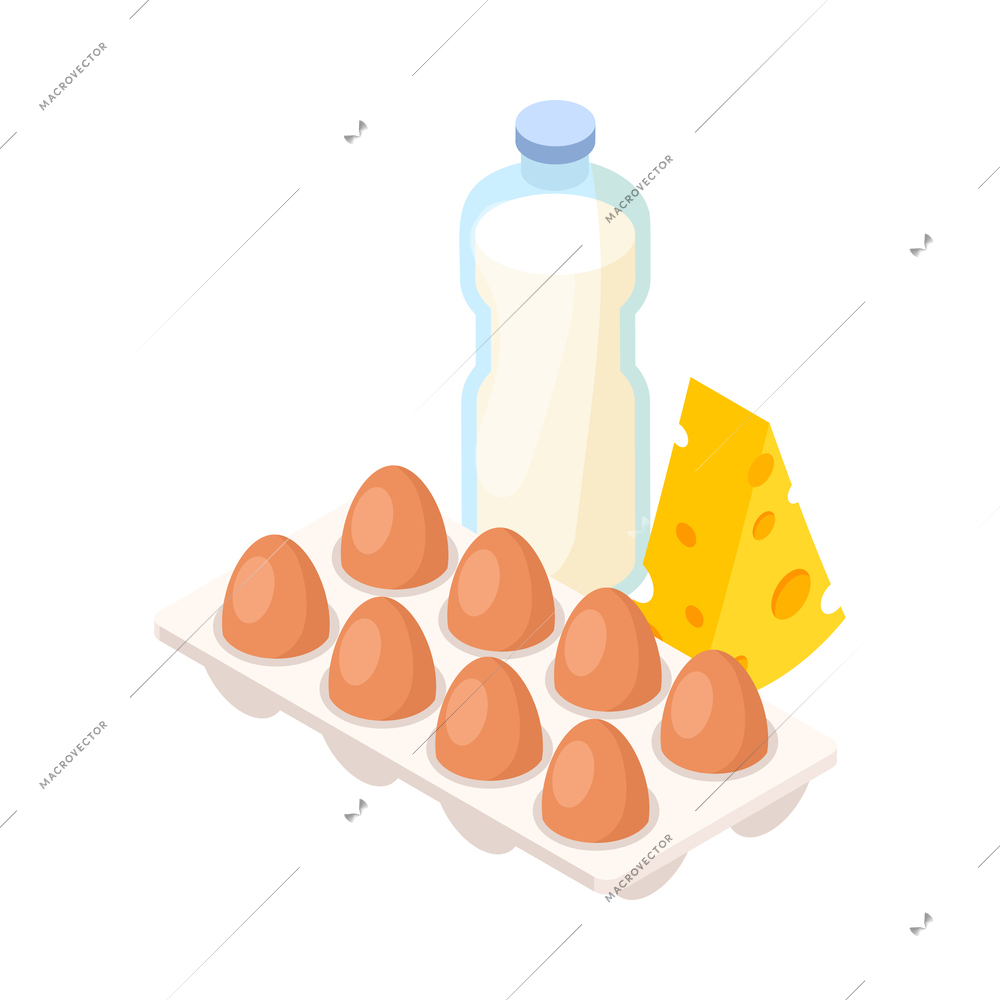 Farmer local grown market composition with fresh food products sale on blank background vector illustration