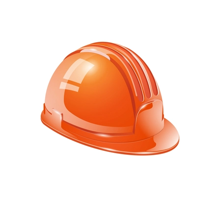 Realistic construction composition with isolated image of professional tool on blank background vector illustration