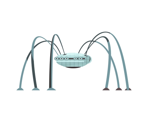 Nanotechnologies composition with use of nanorobots and microchips in modern medicine flat vector illustration