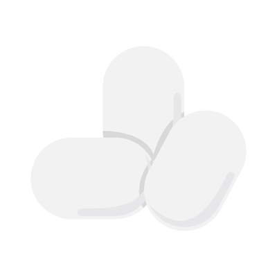 Silkworm cocoons on white background isometric icon vector illustration