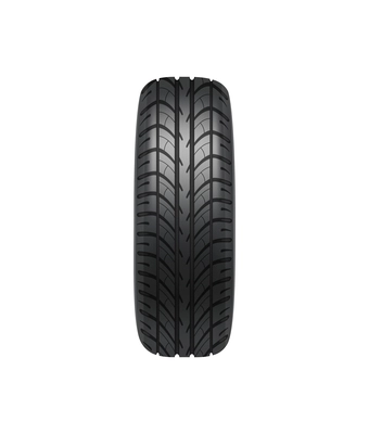 Wheel tire side view on white background realistic vector illustration