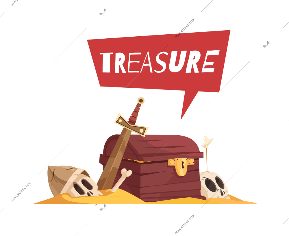 Archeology composition with icons of treasure tombs ancient architecture and doodle characters isolated vector illustration