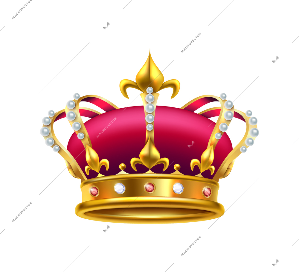 Realistic british imperial crown vector illustration