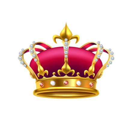 Realistic british imperial crown vector illustration