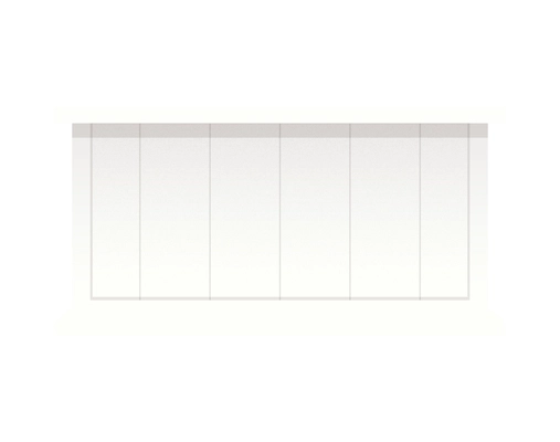 Modern white kitchen island flat vector illustration