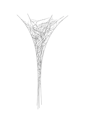 Realistic cobweb on white background vector illustration