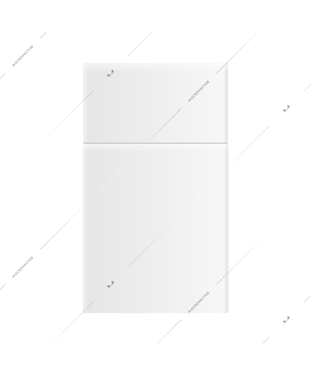 Realistic closed blank cigarettes pack vector illustration