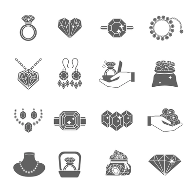 Jeweller Infographics Set Luxury Industry Symbols Vector Illustration ...