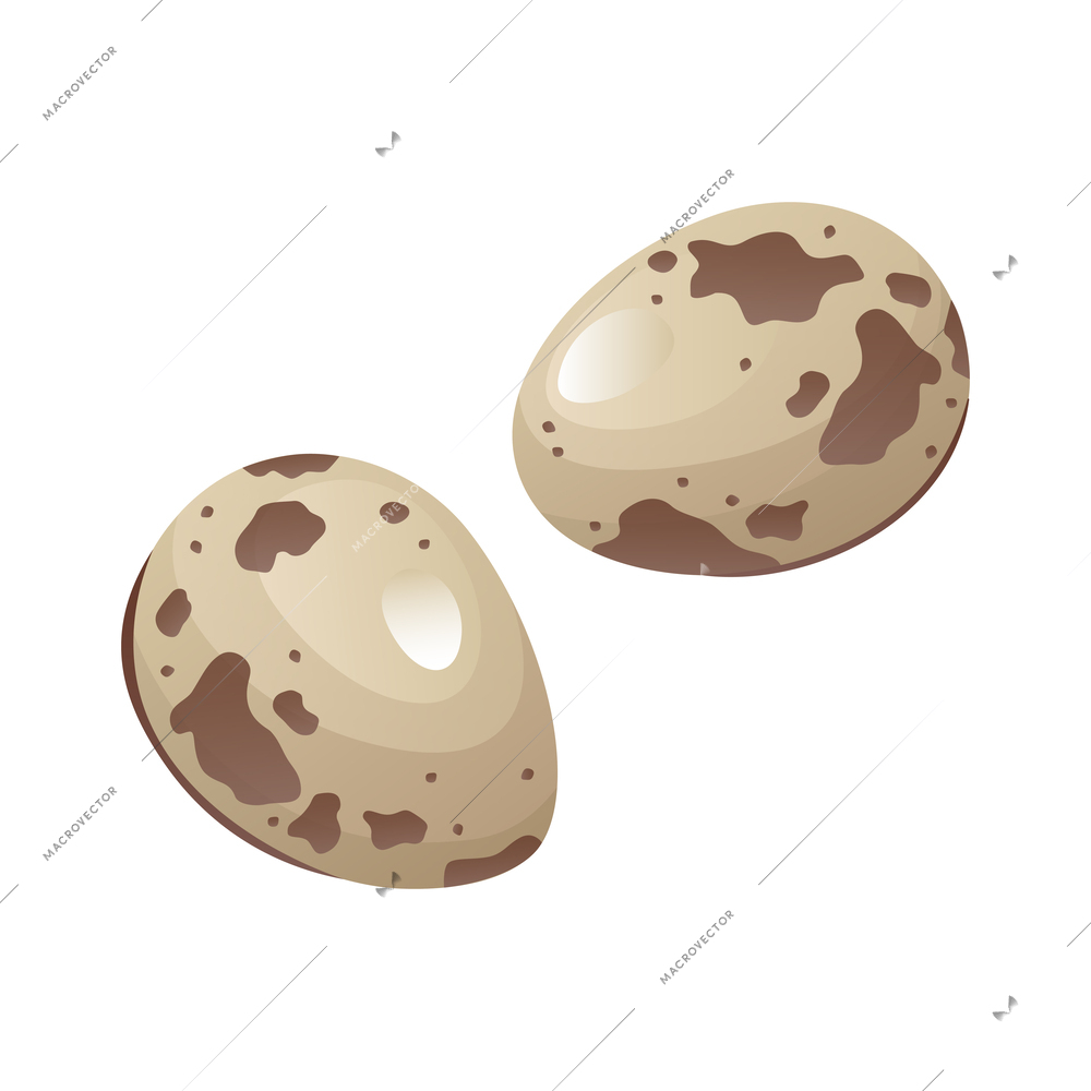 Egg dishes composition with isolated top view of meal solution on blank background vector illustration