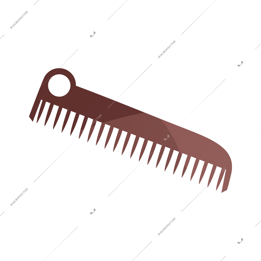 Barbershop cartoon composition with isolated doodle style image on blank background vector illustration