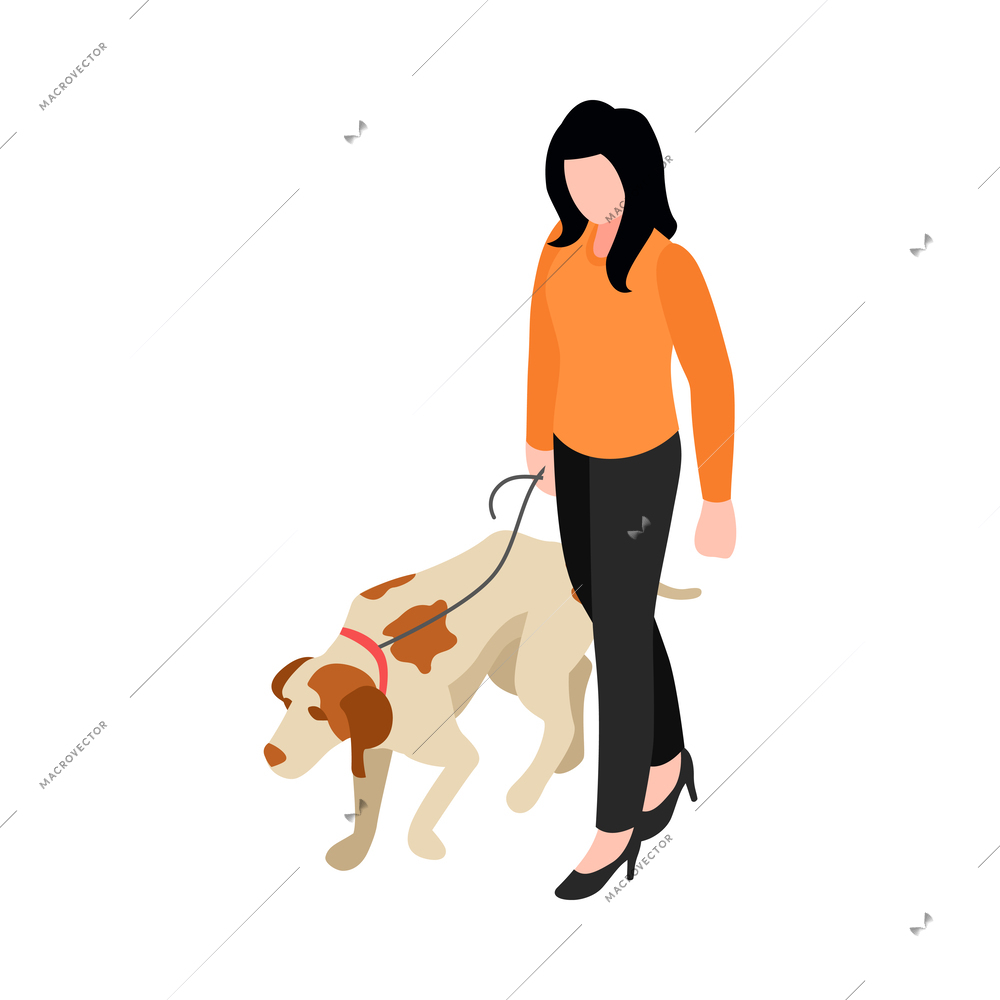 Isometric daily routine composition with faceless human character on blank background vector illustration
