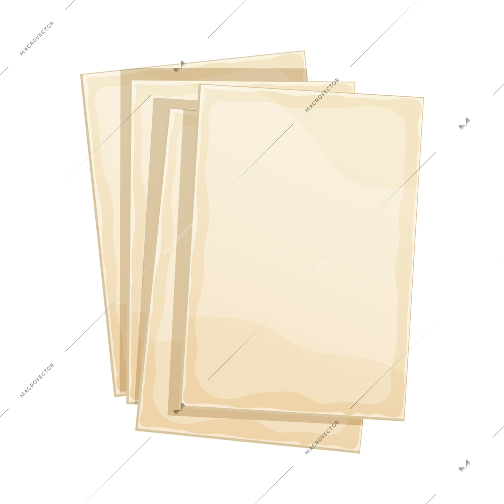 Diary photo album memories composition with isolated image of accessory on blank background vector illustration