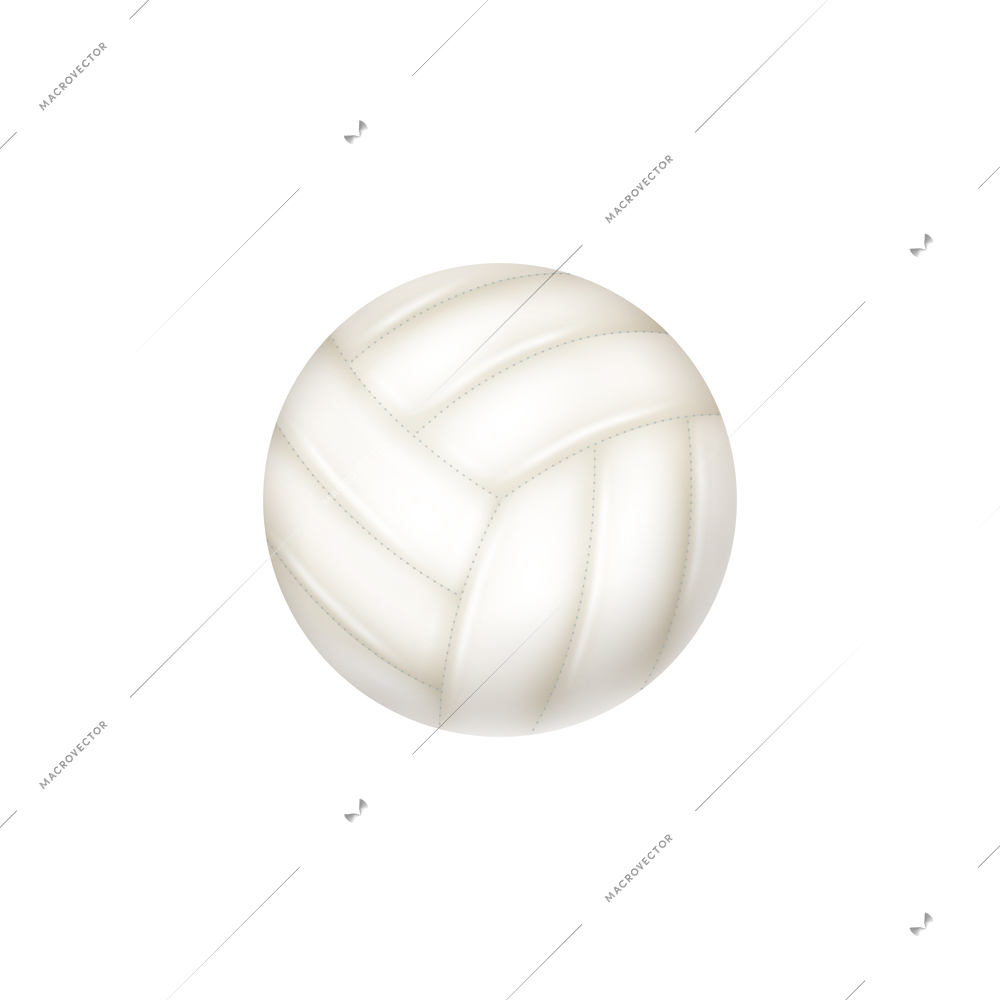 Realistic sport composition with isolated image of athletic accessory on blank background vector illustration