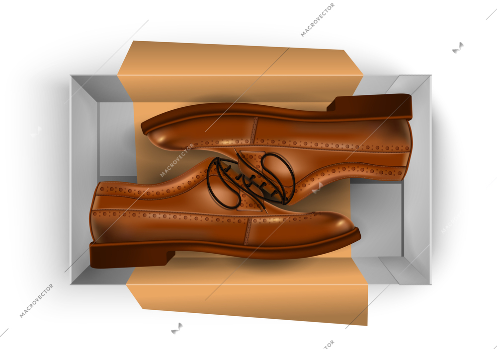 Realistic boots concept with gentleman elegant style symbols  vector illustration