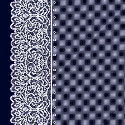 Luxury fashionable textile decorative ornament lace decorative background vector illustration