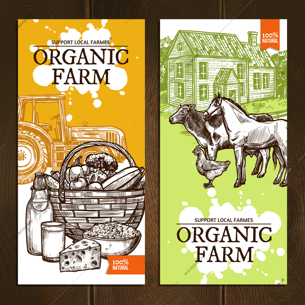 Support Local Farmers Organic Farm Vertical Vector Illustration 22955 | Macrovector Support Local Farmers Organic Farm Vertical Vector Illustration 22955 | Macrovector