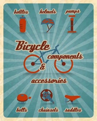 Bicycle bike sport fitness icons infographic set with charts and diagrams vector illustration