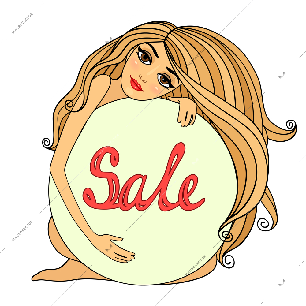 Sale symbol, badge template vector illustration isolated