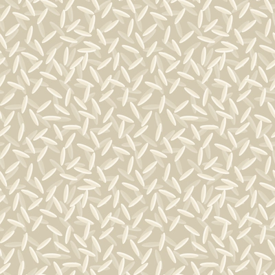 White dry rice grain seed food seamless pattern vector illustration.