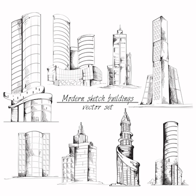 Modern 3d urban building with architectural elements isometric isolated vector illustration.