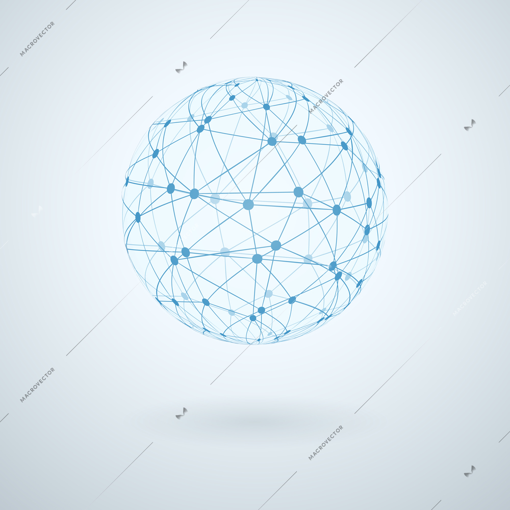 Global communication internet network icon vector illustration