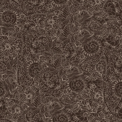 Retro lacework ornamental seamless pattern on dark background vector illustration