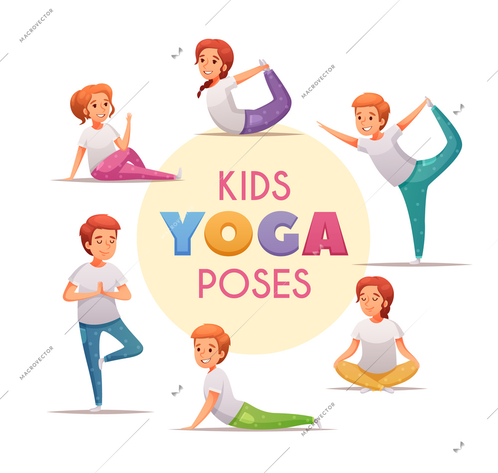 Kid-Focused Yoga Games : Yoga Poses for Kids