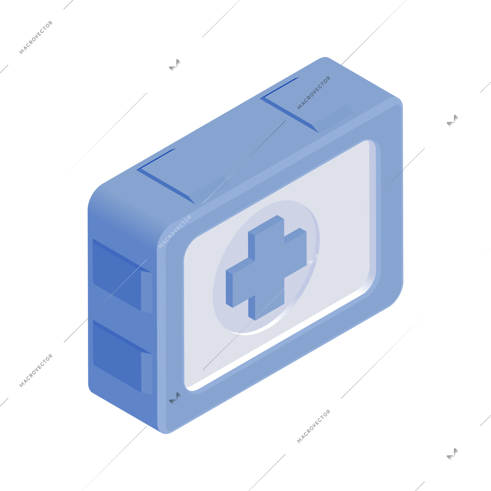 Pharmaceutical production with medical equipment first aid vector illustration