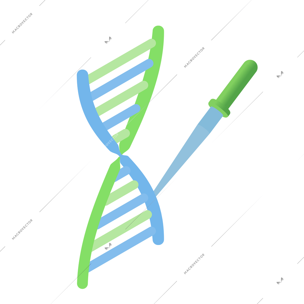 Pharmaceutical production with medical laboratory equipment and DNA symbols vector illustration