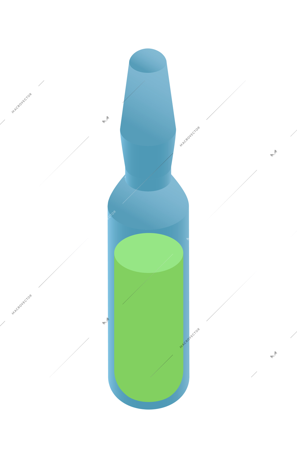 Pharmaceutical production with medical laboratory liquid vector illustration