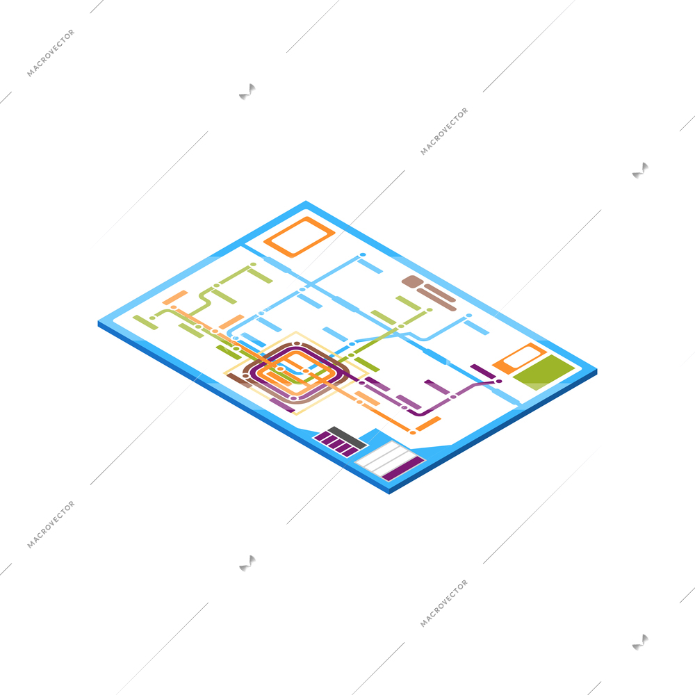 Board games isometric icons composition with flat board for gaming vector illustration