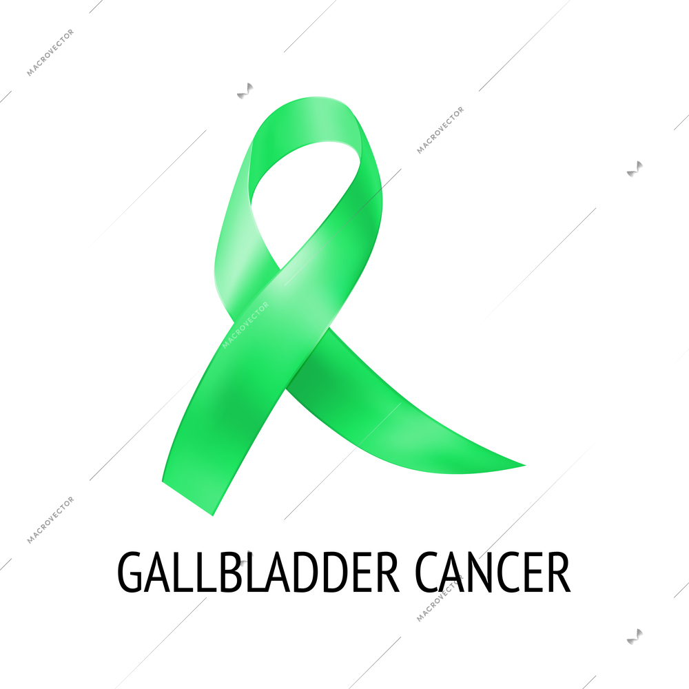 Realistic ribbon cancer symbol composition with isolated image of colorful ribbon with text on blank background vector illustration