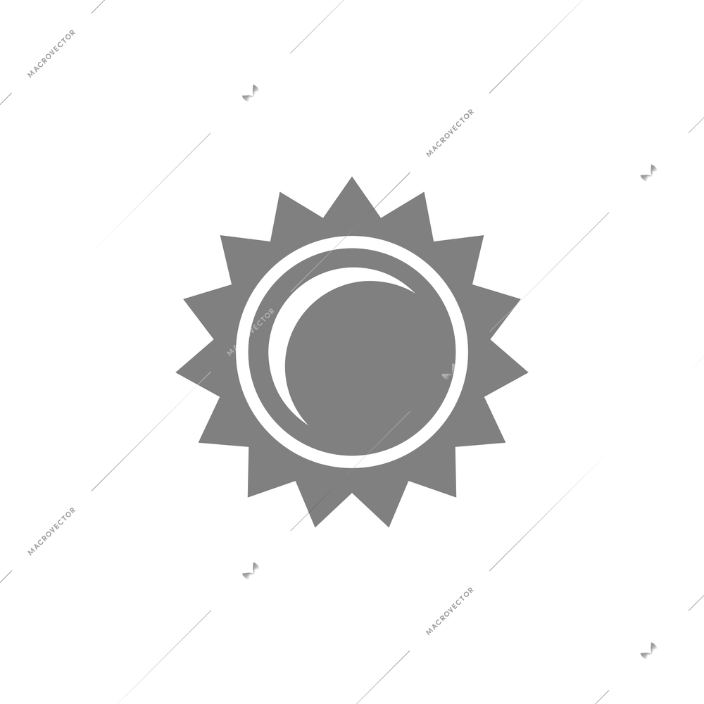 Weather icons composition with isolated monochrome pictogram on blank background vector illustration