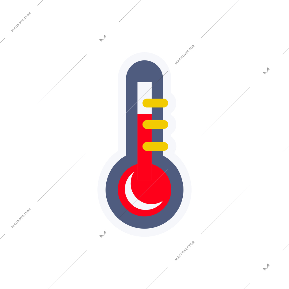 Weather icons composition with isolated pictogram on blank background vector illustration