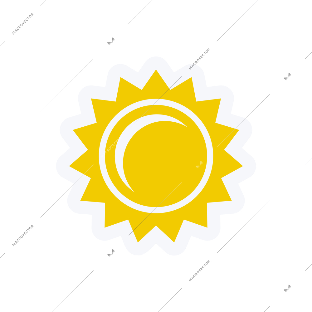 Weather icons composition with isolated pictogram on blank background vector illustration