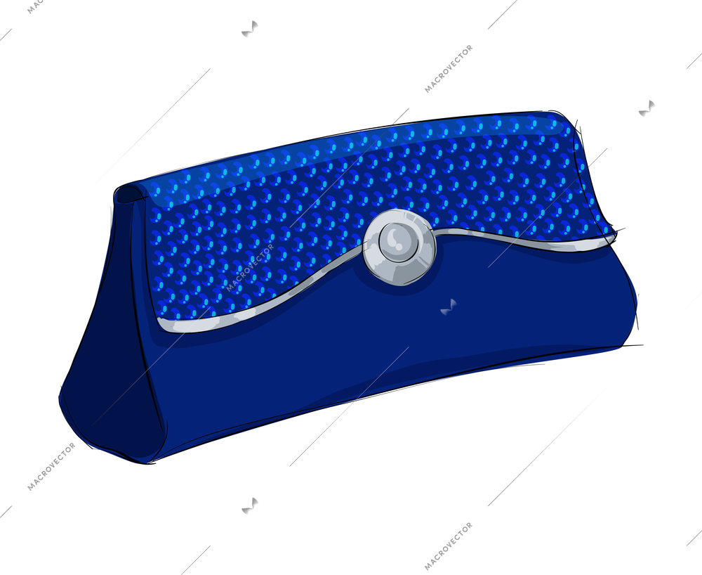 Designer stylish sketch Drawn design template pattern made leather clutch  bag handbag purse Woman female Fashionable Fashion Luxury Elegant  accessory. Stock Photo | Adobe Stock