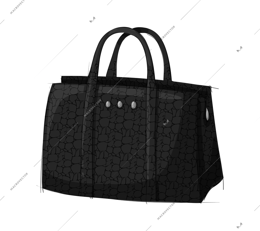 Purse hand drawn sketch icon Royalty Free Vector Image