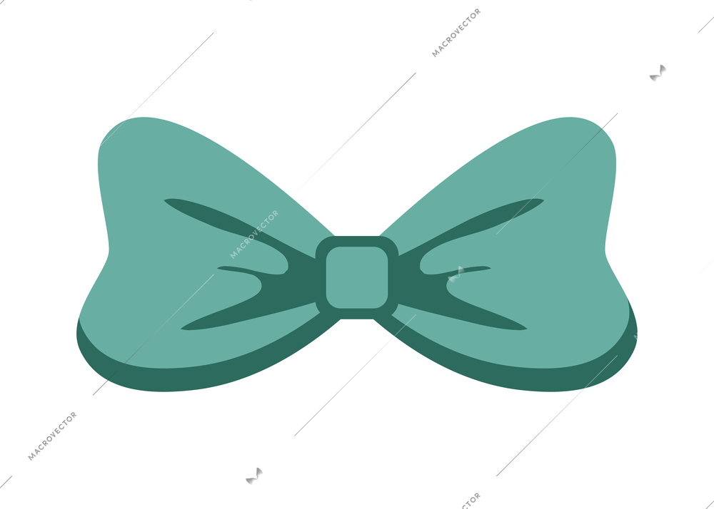 Colored hipster bow tie cartoon icon vector illustration